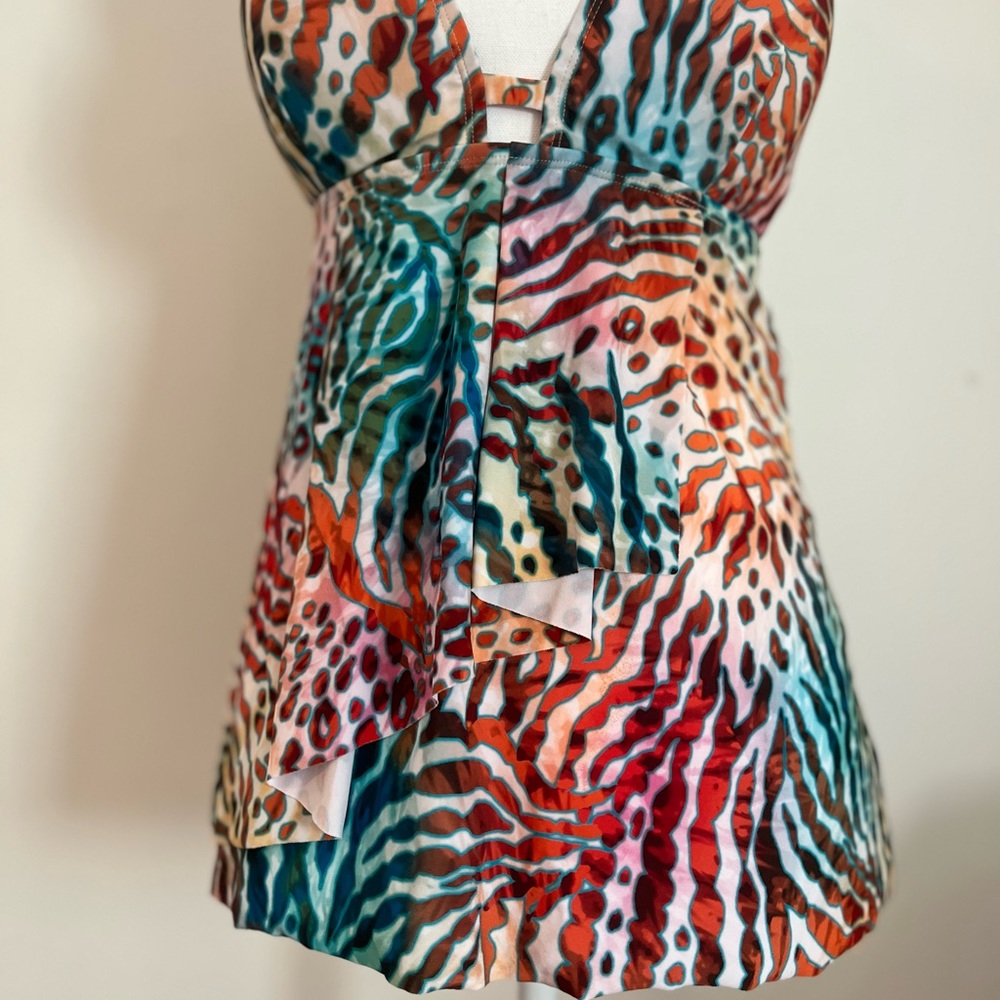 Leopard Print Tankini - Picture 3 of 8